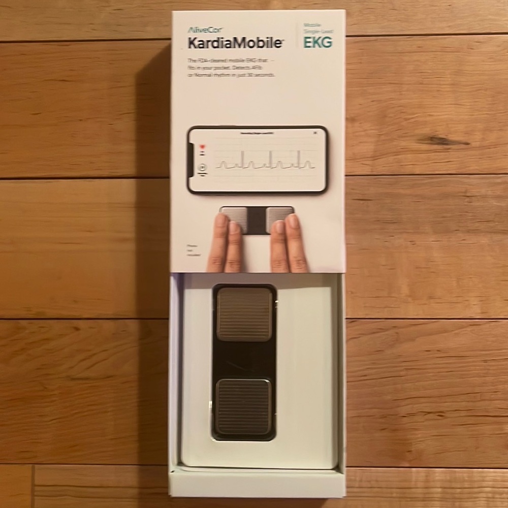 KardiaMobile Single-Lead Personal EKG Monitor | FDA-Cleared | Detects AFib